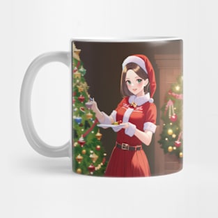 Santa Girl Mug